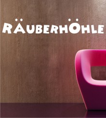 Räuberhöhle als Wandtattoo