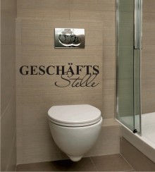 Geschäftsstelle als Wandtattoo