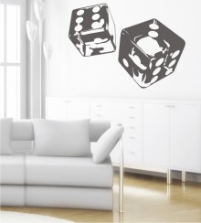 Würfel 2 als Wandtattoo