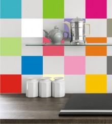 Fliesensticker Farbmuster 