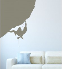 Climber als Wandtattoo