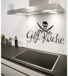 Gift Küche als Wandtattoo