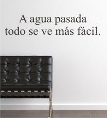 A agua... als Wandtattoo