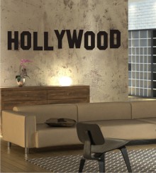 Hollywood als Wandtattoo