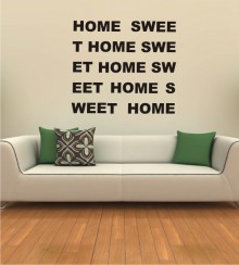 Home Sweet Home 3 als Wandtattoo