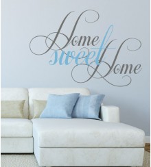 Home sweet Home verspielt 2-farbig