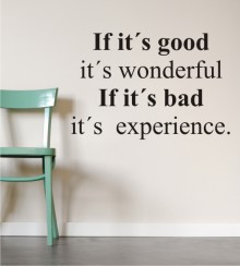  If it´s good... als Wandtattoo