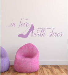 In love with... als Wandtattoo