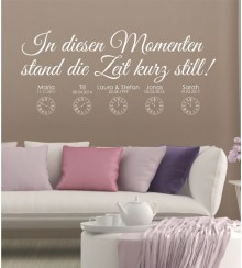 In diesen Momenten 5 Uhren