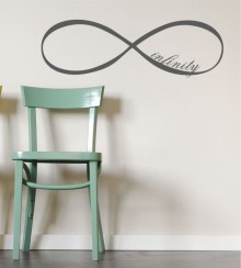 Infinity als Wandtattoo