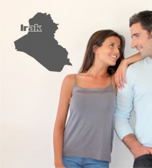 Irak als Wandtattoo