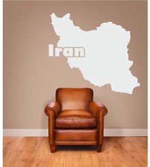 Iran als Wandtattoo
