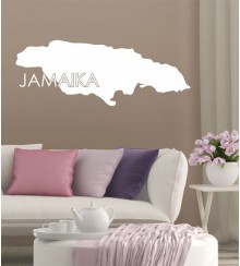 Jamaika als Wandtattoo