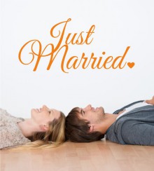 Just Married 2 als Wandtattoo