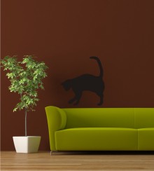 Katze als Wandtattoo