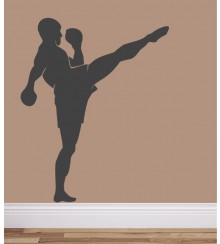 Boxer 4 als Wandtattoo