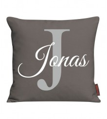 Kissen mit Name und Buchstaben