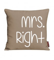 Kissen Mrs. Right