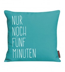 Kissen nur noch fünf Minuten