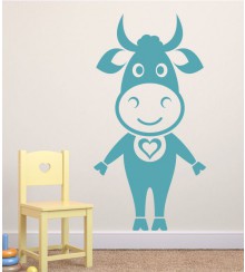 Klara the cow als Wandtattoo