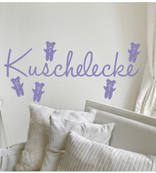 Kuschelecke als Wandtattoo