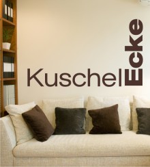 Kuschel Ecke als Wandtattoo