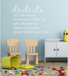 La Le Lu.. als Wandtattoo