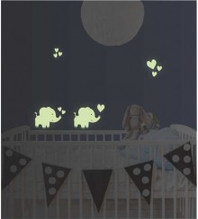 Leuchtset Elefant leuchtend