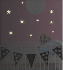 Leuchtset Sternchen leuchtend