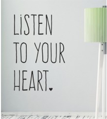 Listen to... als Wandtattoo