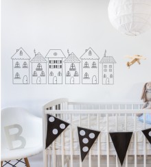 Little Village als Wandtattoo