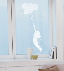 Luftballons in Milchglasoptik