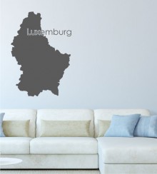 Luxemburg als Wandtattoo