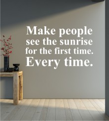 Make people... als Wandtattoo