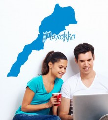 Marokko als Wandtattoo