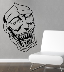 Maske als Wandtattoo