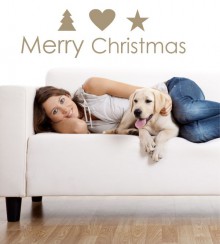 Merry Christmas 3 als Wandtattoo