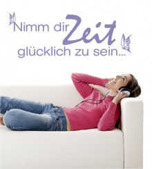 Nimm dir Zeit 2... als Wandtattoo