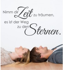 Nimm dir Zeit.. 3 als Wandtattoo