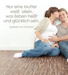 Nur eine Mutter... als Wandtattoo