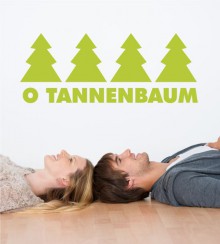 O Tannenbaum als Wandtattoo