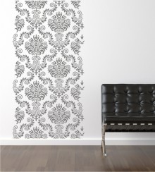 Ornamente als Wandtattoo