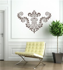 Ornament 2 als Wandtattoo 