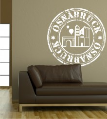 Stempel von Osnabrück als Wandtattoo 