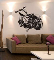 Panhead als Wandtattoo