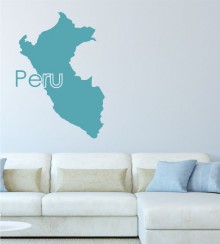 Peru als Wandtattoo
