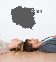Polen als Wandtattoo