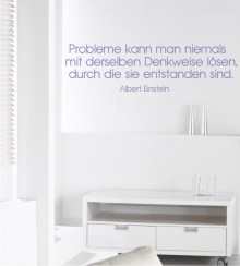 Probleme kann man.... als Wandtattoo 