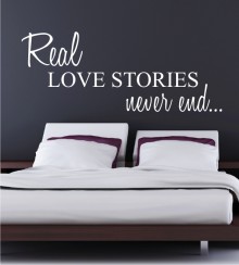 Love Stories als Wandtattoo