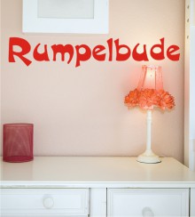 Rumpelbude als Wandtattoo 